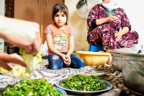 Syrian refugee (6) raised in Lebanon, never seen her home country (Lebanon 2018)