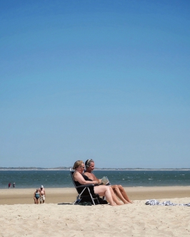 Lazy sunny beach days (Belgium, 2018)